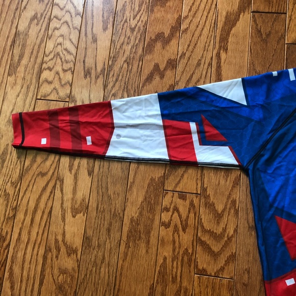 Captain America BJJ Rashguard - Picture 2 of 8